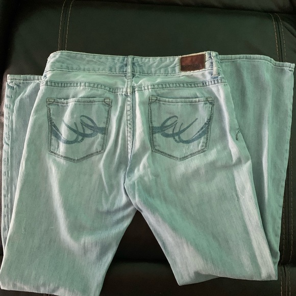 Express Bootcut distressed Jeans - Picture 2 of 3